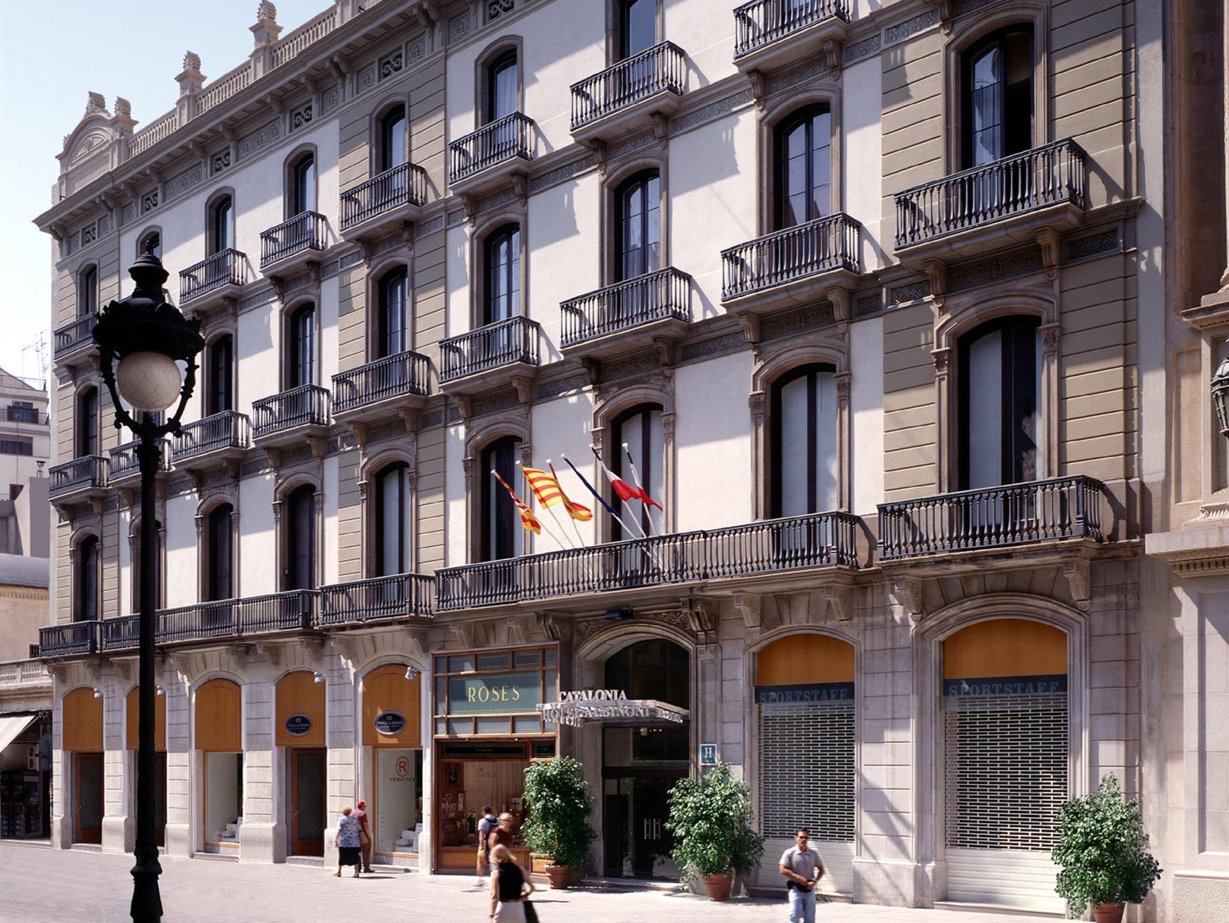 Hotel Catalonia Portal De L'Angel Barcelona Exterior foto