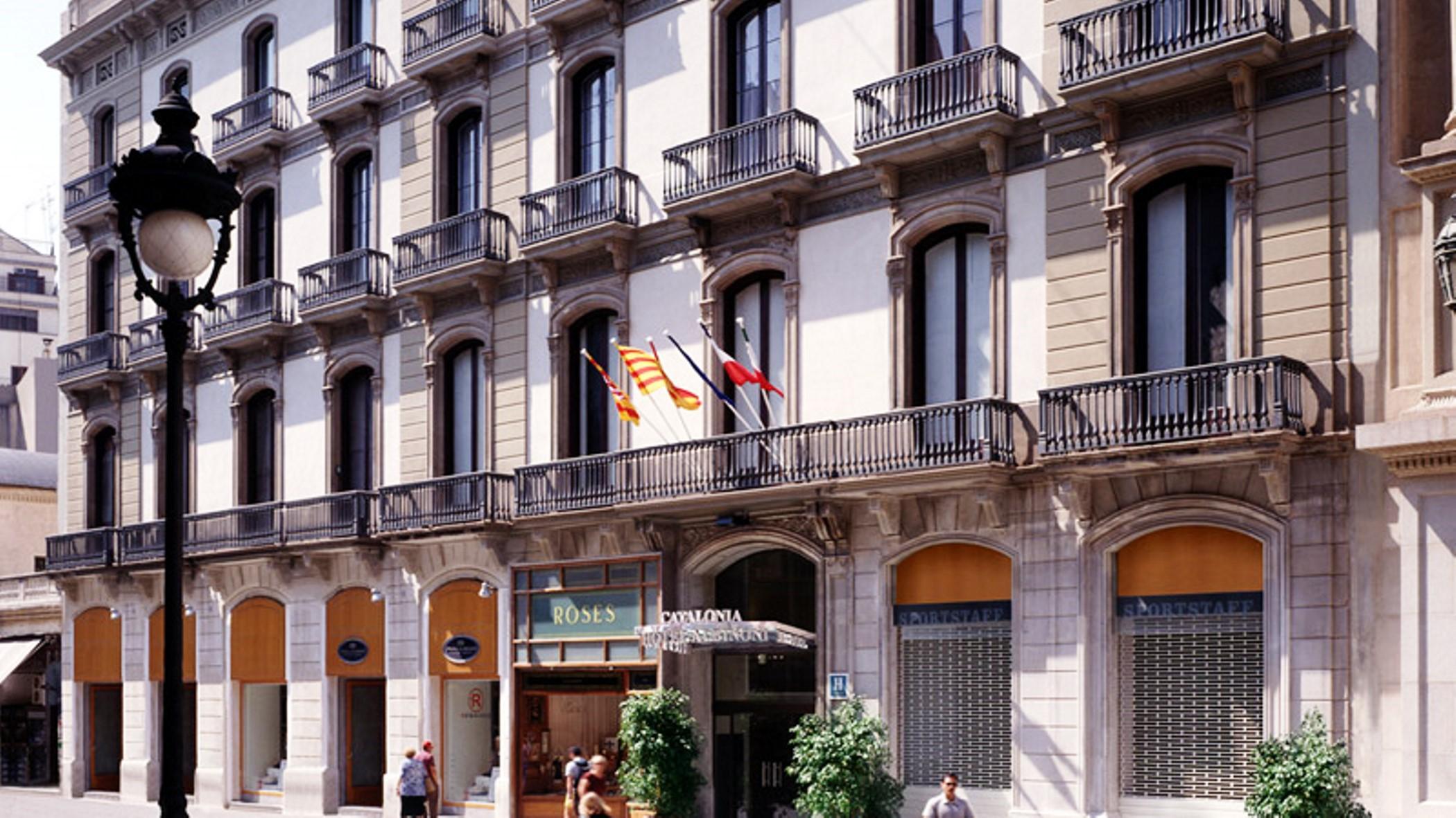 Hotel Catalonia Portal De L'Angel Barcelona Exterior foto