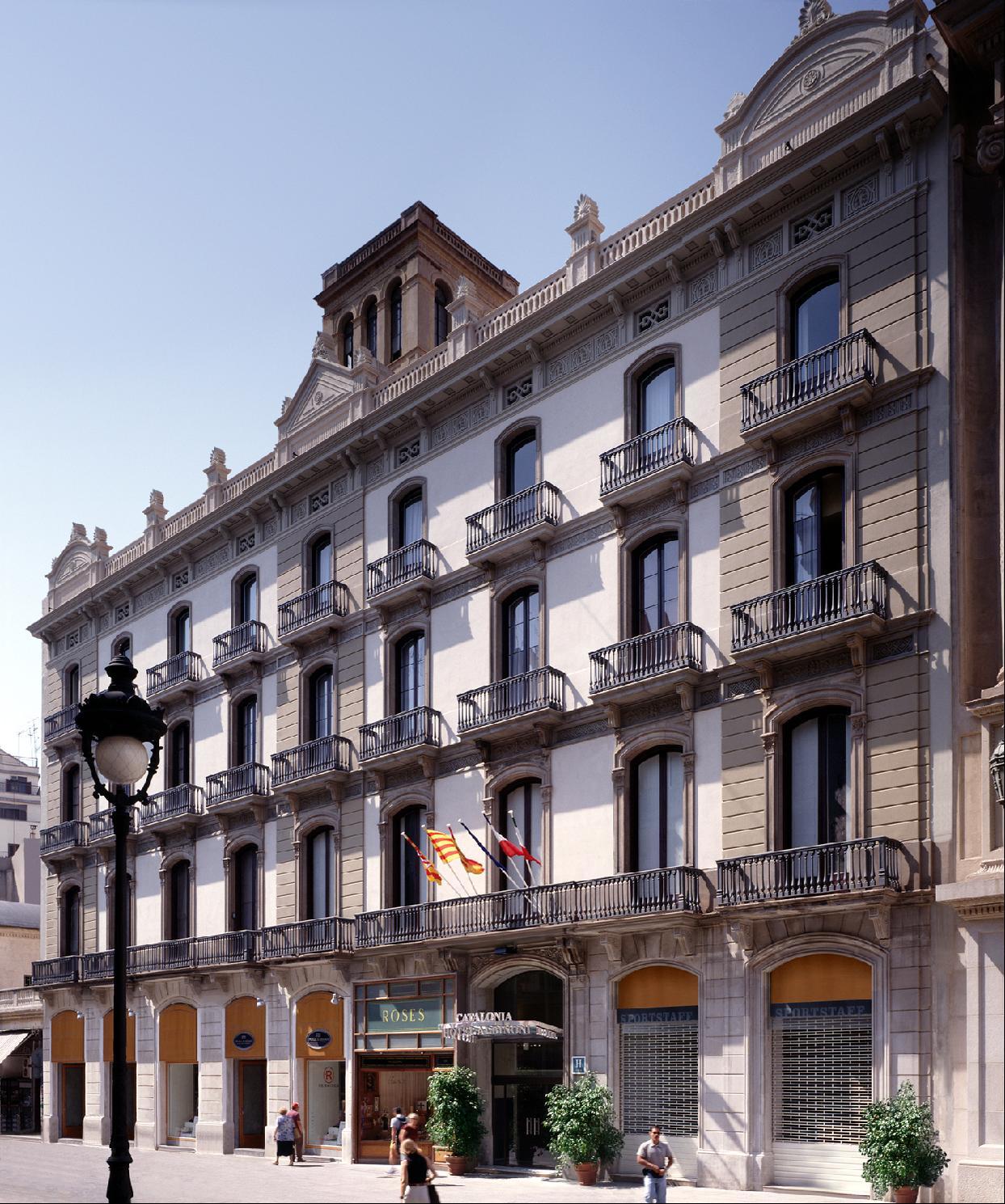 Hotel Catalonia Portal De L'Angel Barcelona Exterior foto